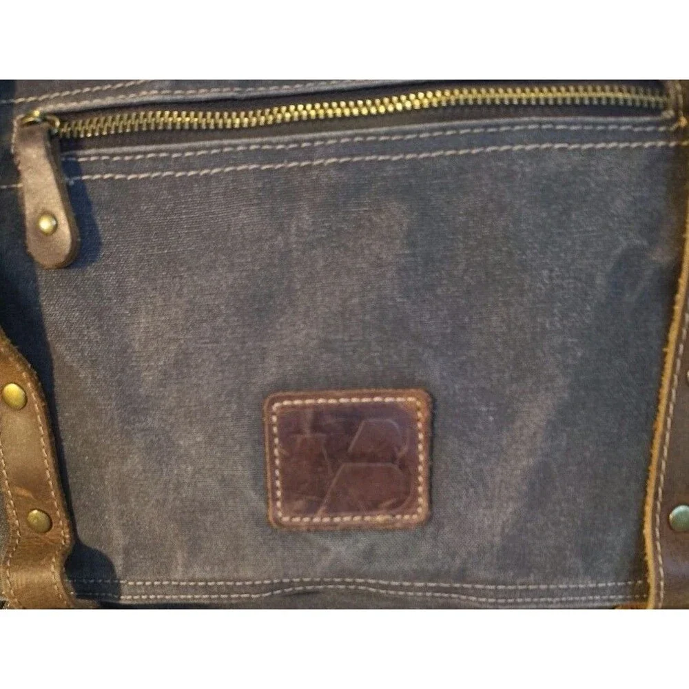 Canvas Shoulder Crossbody Bag Satchel 15.6